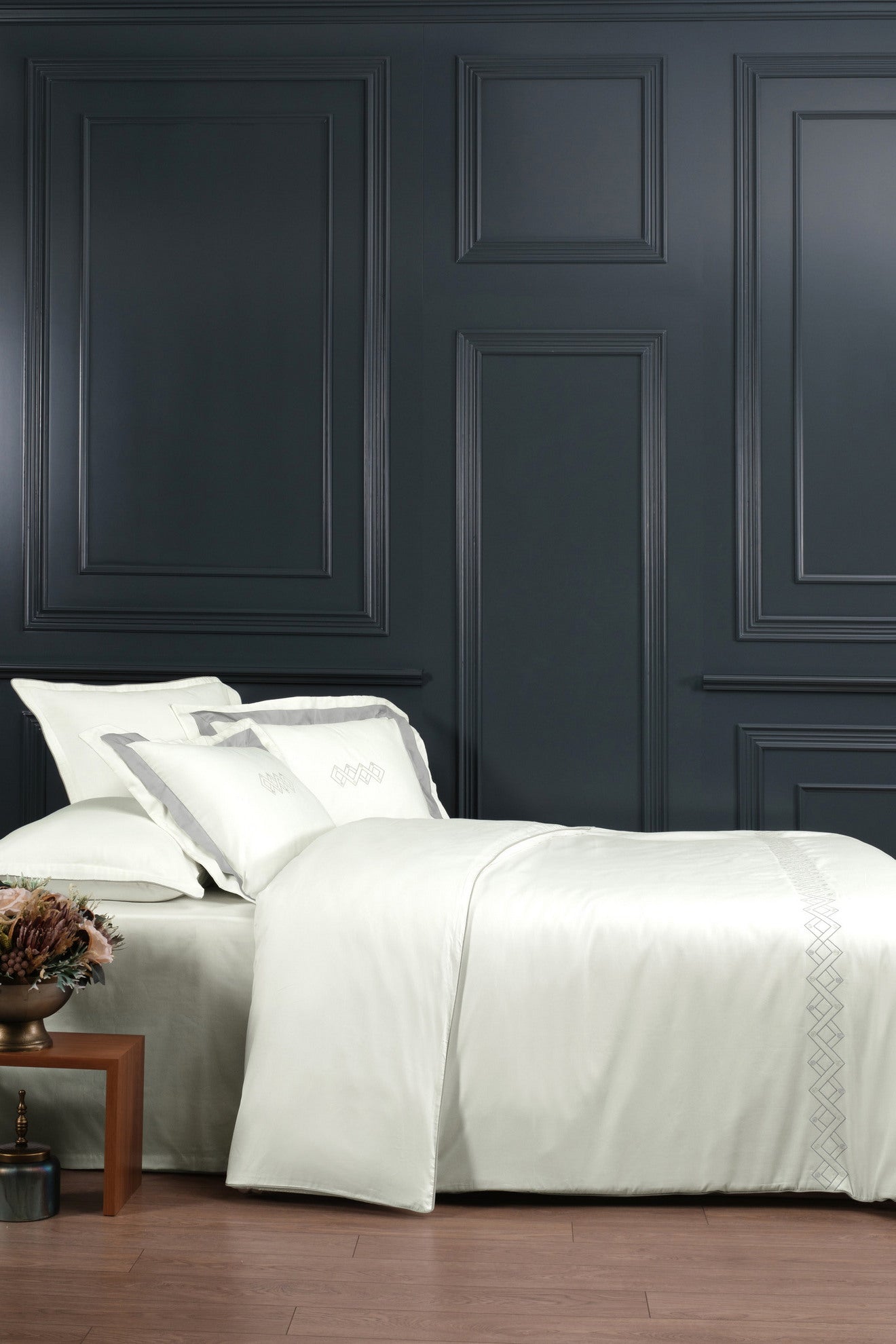 Постільна білизна La Romano Silk Satin 200×220 см Merisa Ash