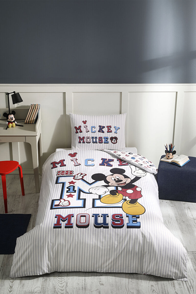 Постільна білизна Ozdilek Ranforce 160х220 Mickey College