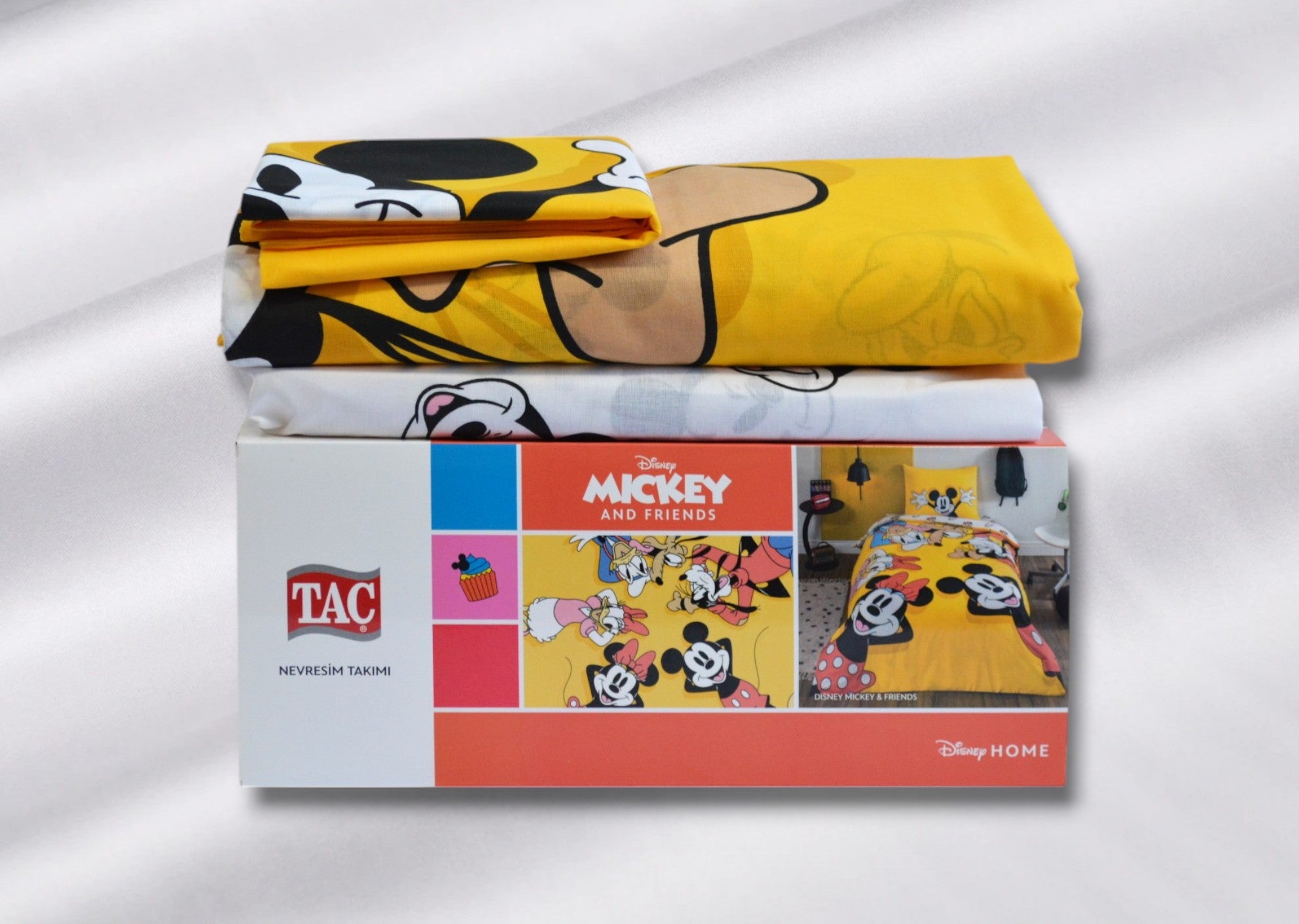 Постільна білизна TAC Disney 160×220 см Mickey & Friends