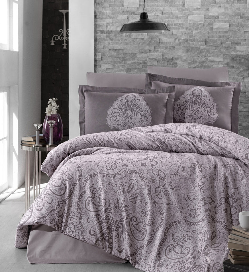 Постільна білизна First Choice Cotton Satin 200 х 220 см Milena Lavender