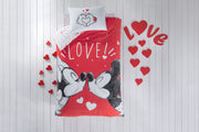 Постільна білизна TAC Disney 160x220 см Minnie And Mickey Lovely