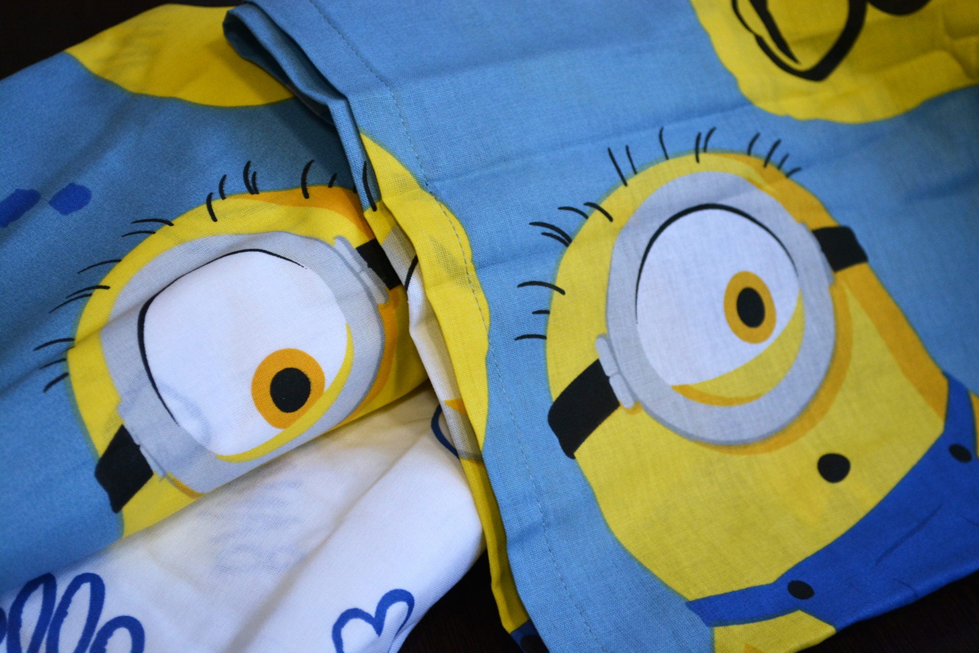 Постільна білизна TAC Disney 160×220 см  Minions Bananas