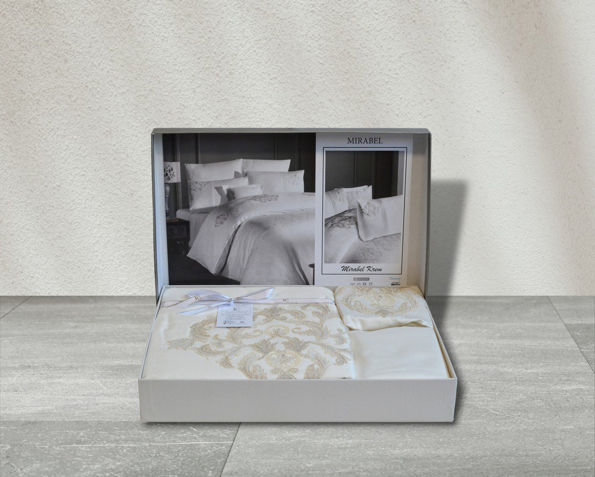 Постільна білизна First Choice V.I.P Satin Moonlight 200 х 220 см Mirabel Krem