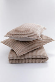 Покривало з наволочками Merinos Modern Line 220×240 см. - Бежевий