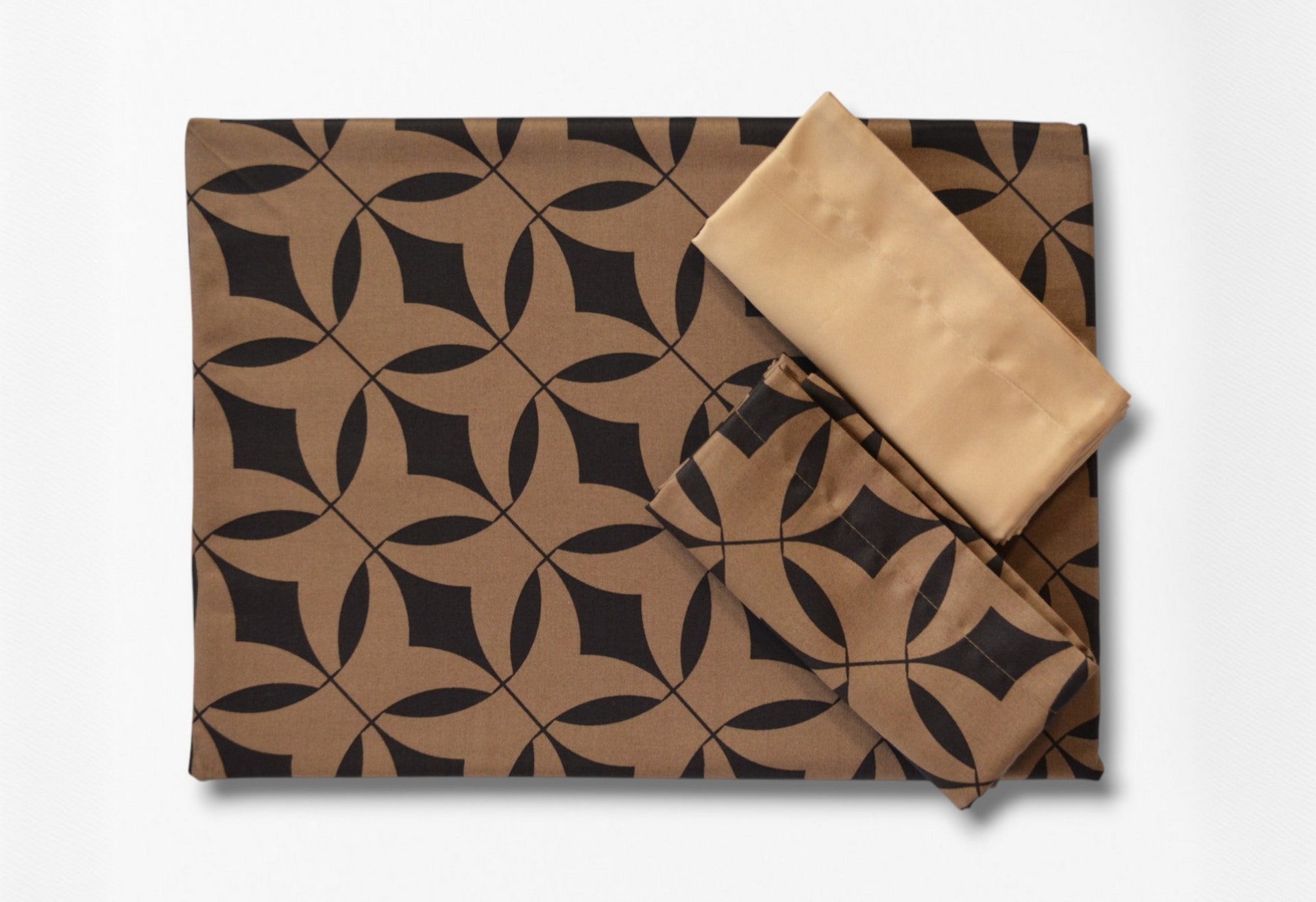 Комплект постільної білизни Issimo Coton Satin 200х220 см Mondo Gold