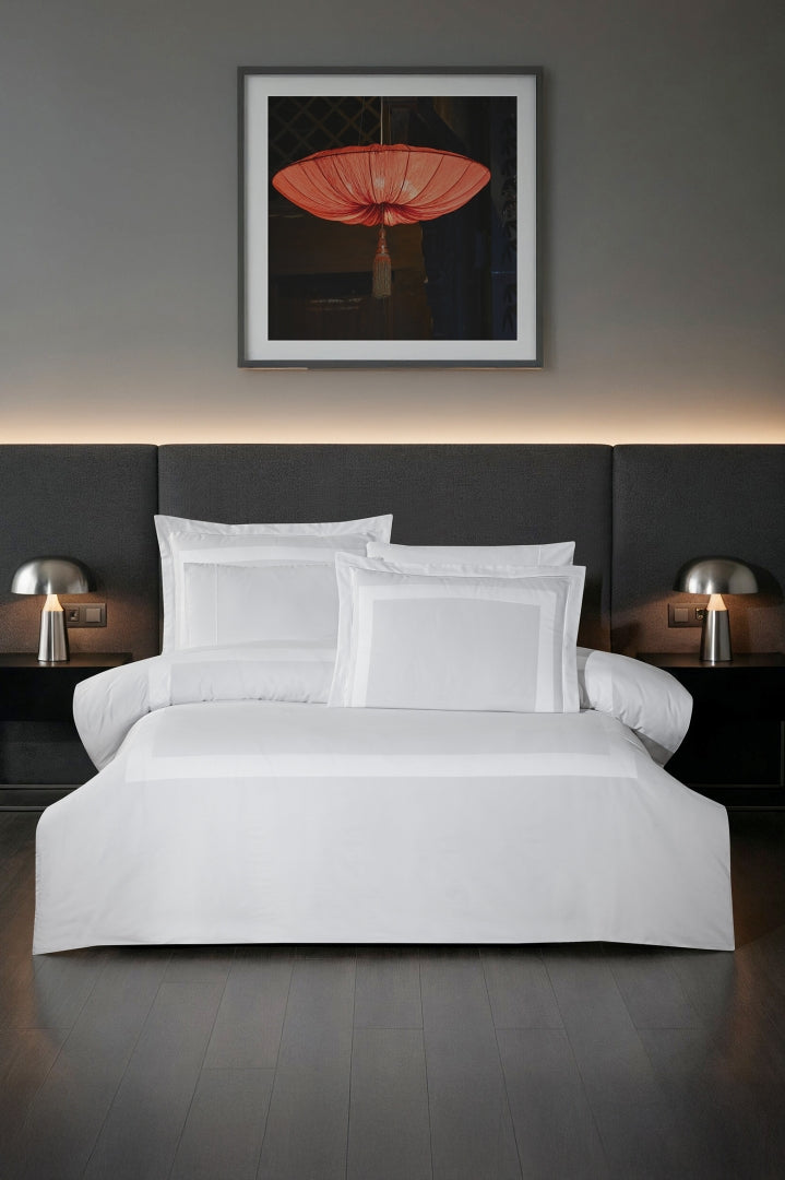 Постільна білизна La Romano Mona Premium Satin 300TC 200×220см Montova White