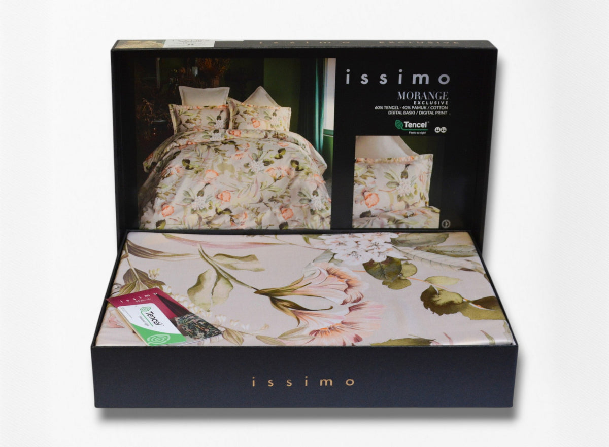 Комплект постільної білизни Issimo Digital Tencel 200х220 см  Morange