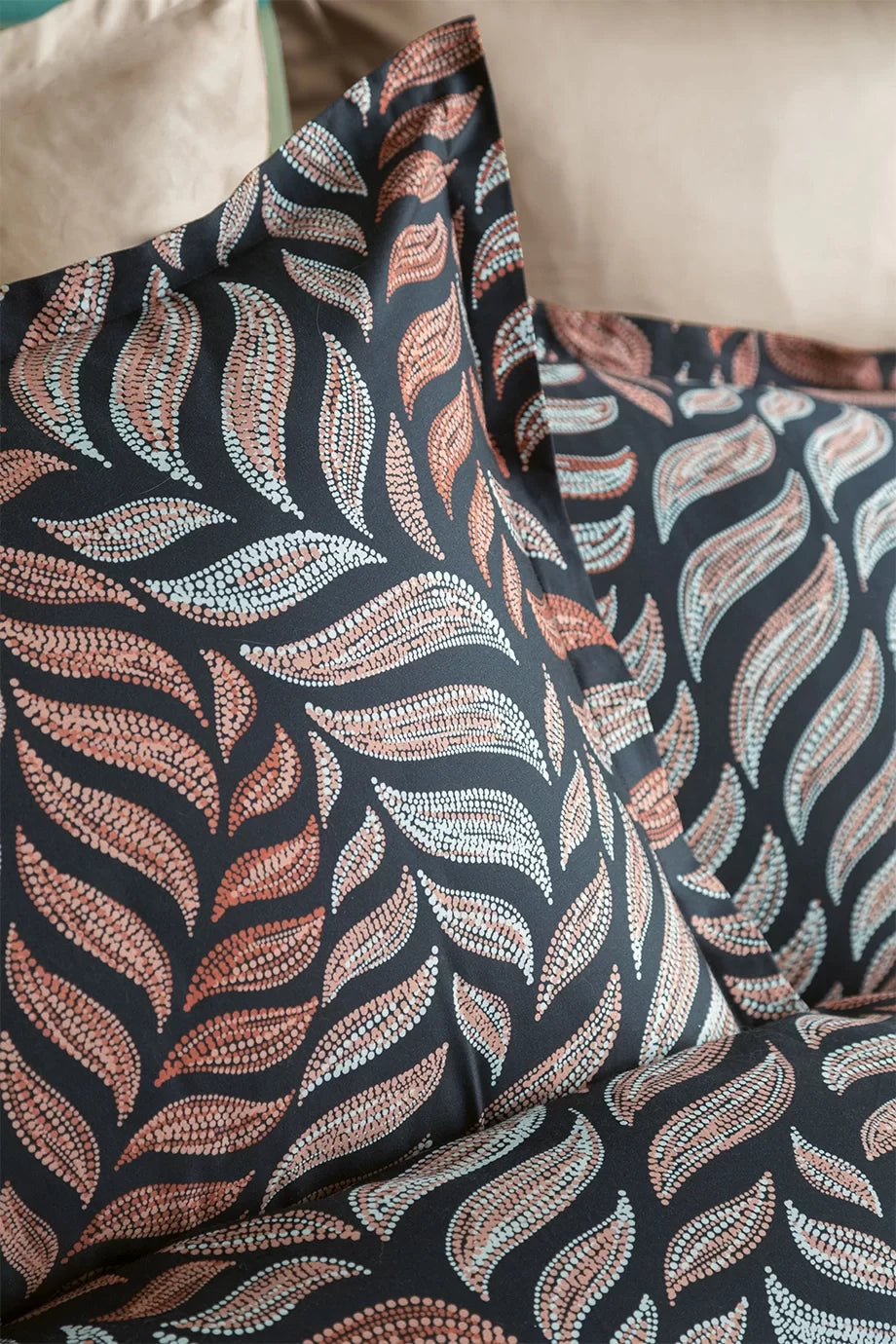 Комплект постільної білизни Issimo Digital Satin 200х220 см Moss