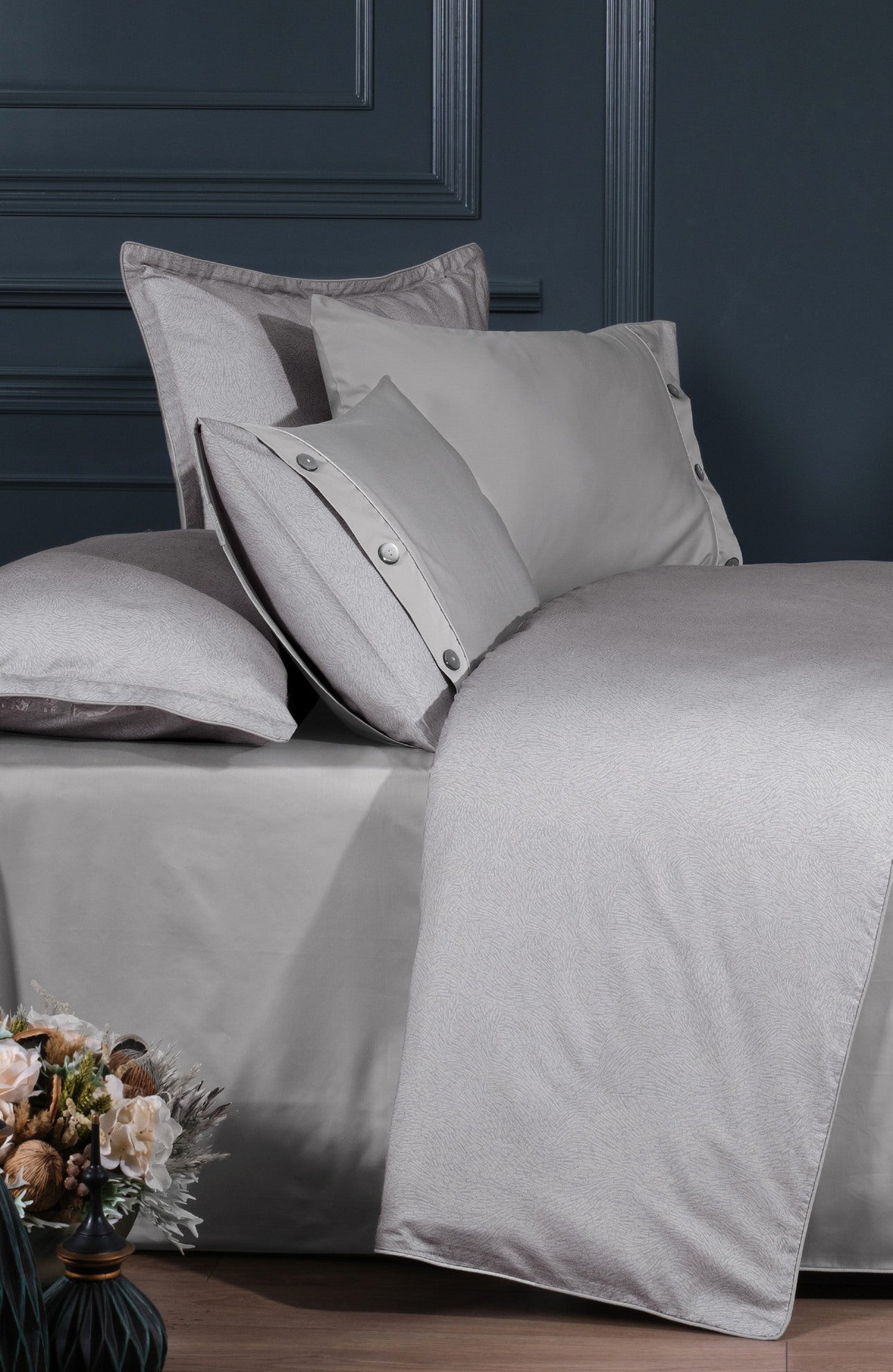 Постільна білизна La Romano Silk Satin 200×220 см Myron Ash