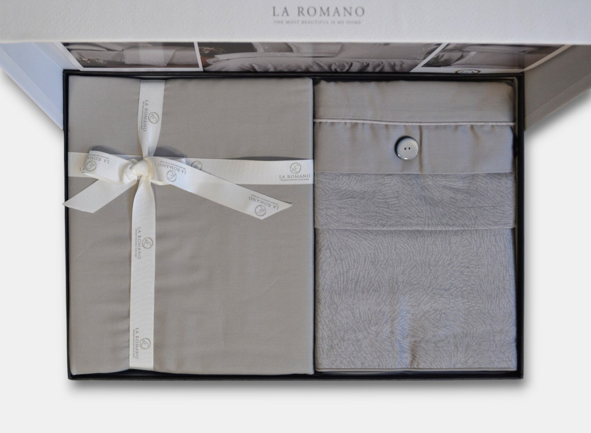 Постільна білизна La Romano Silk Satin 200×220 см Myron Ash