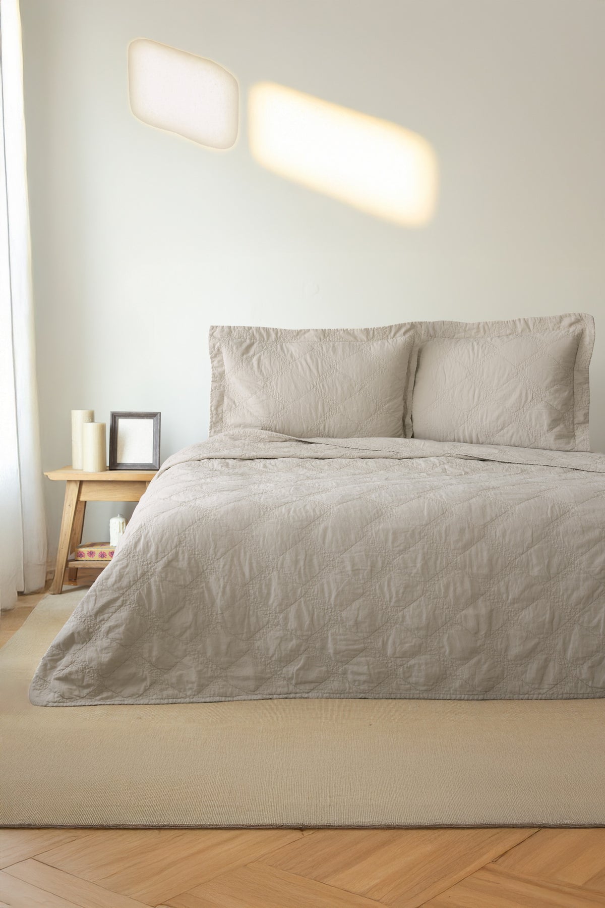 Покривало з наволочками Maribor Natural Creations 240 х 260 см. Velora Beige