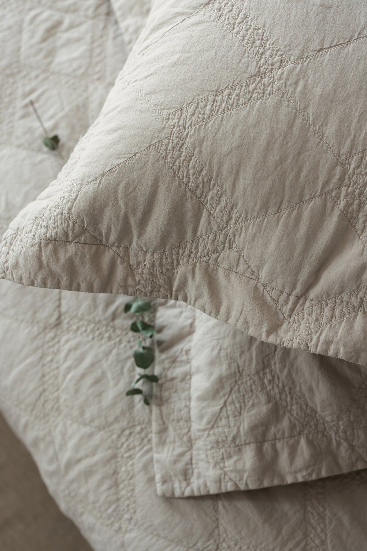 Покривало з наволочками Maribor Natural Creations 240 х 260 см. Velora Beige