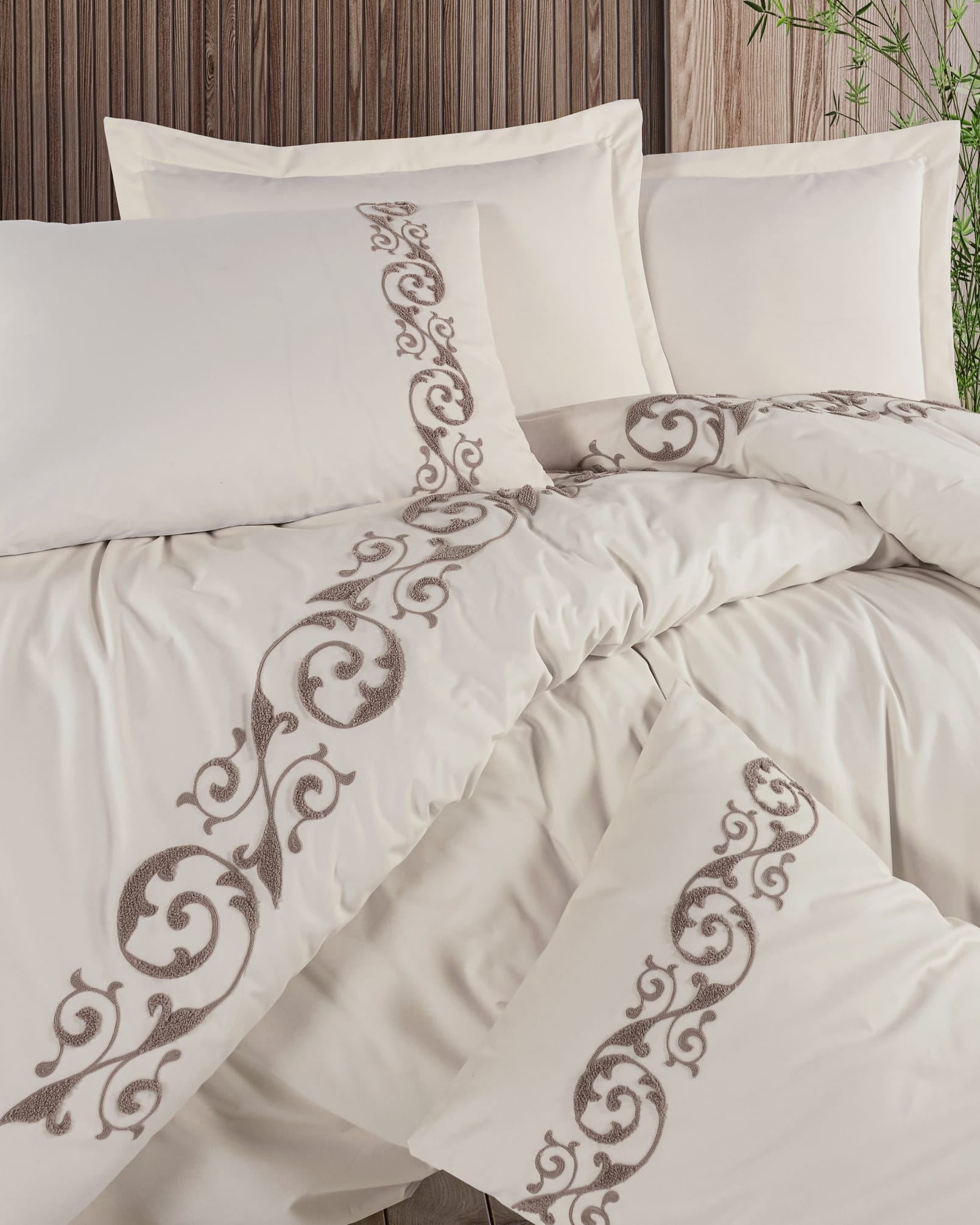 Постільна білизна Maribor Elegance Poplin 200 х 220 см Noble Sampanya
