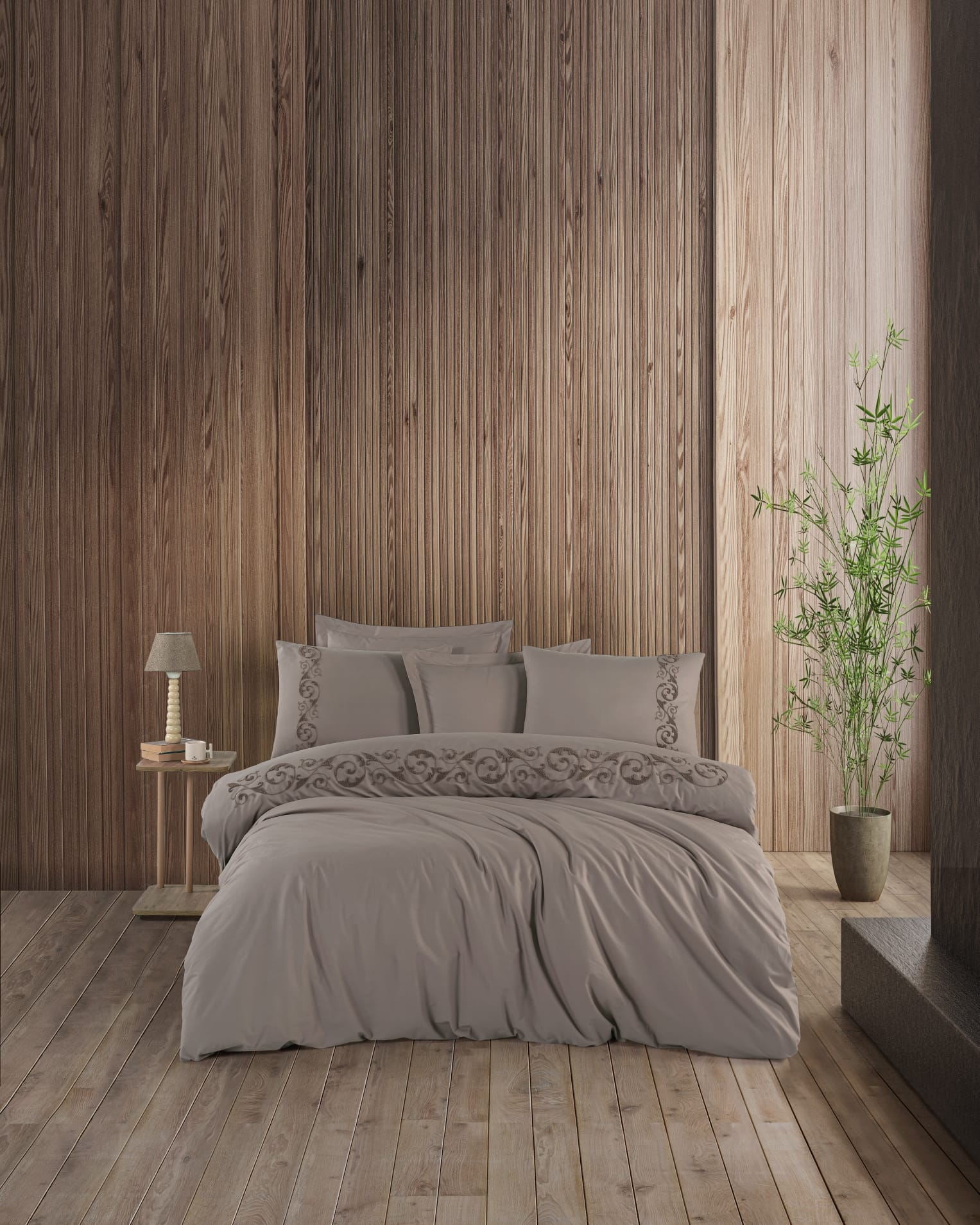 Постільна білизна Maribor Elegance Poplin 200 х 220 см Noble Vizon