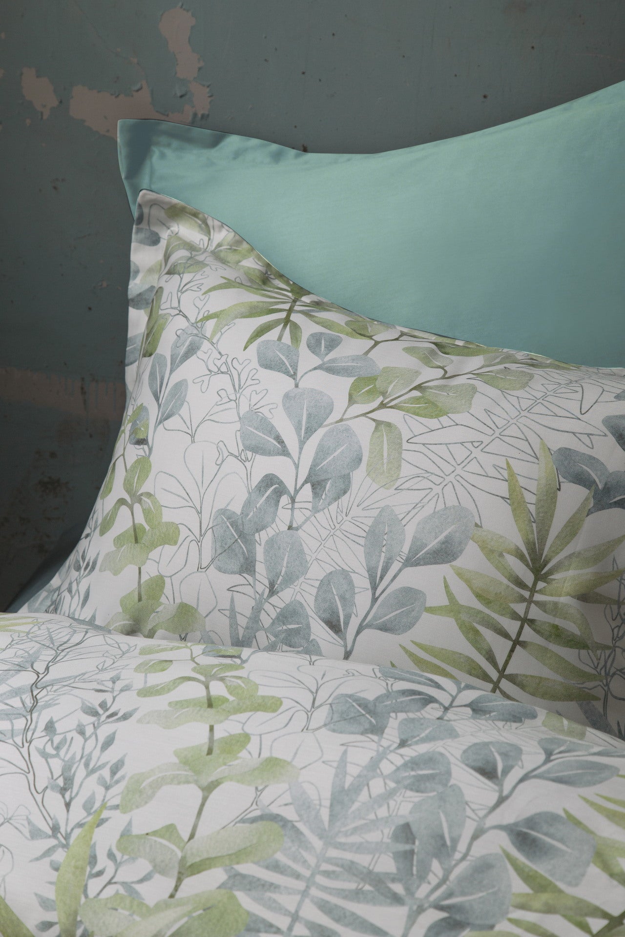 Комплект постільної білизни Issimo Coton Satin 200х220 см Occale Green