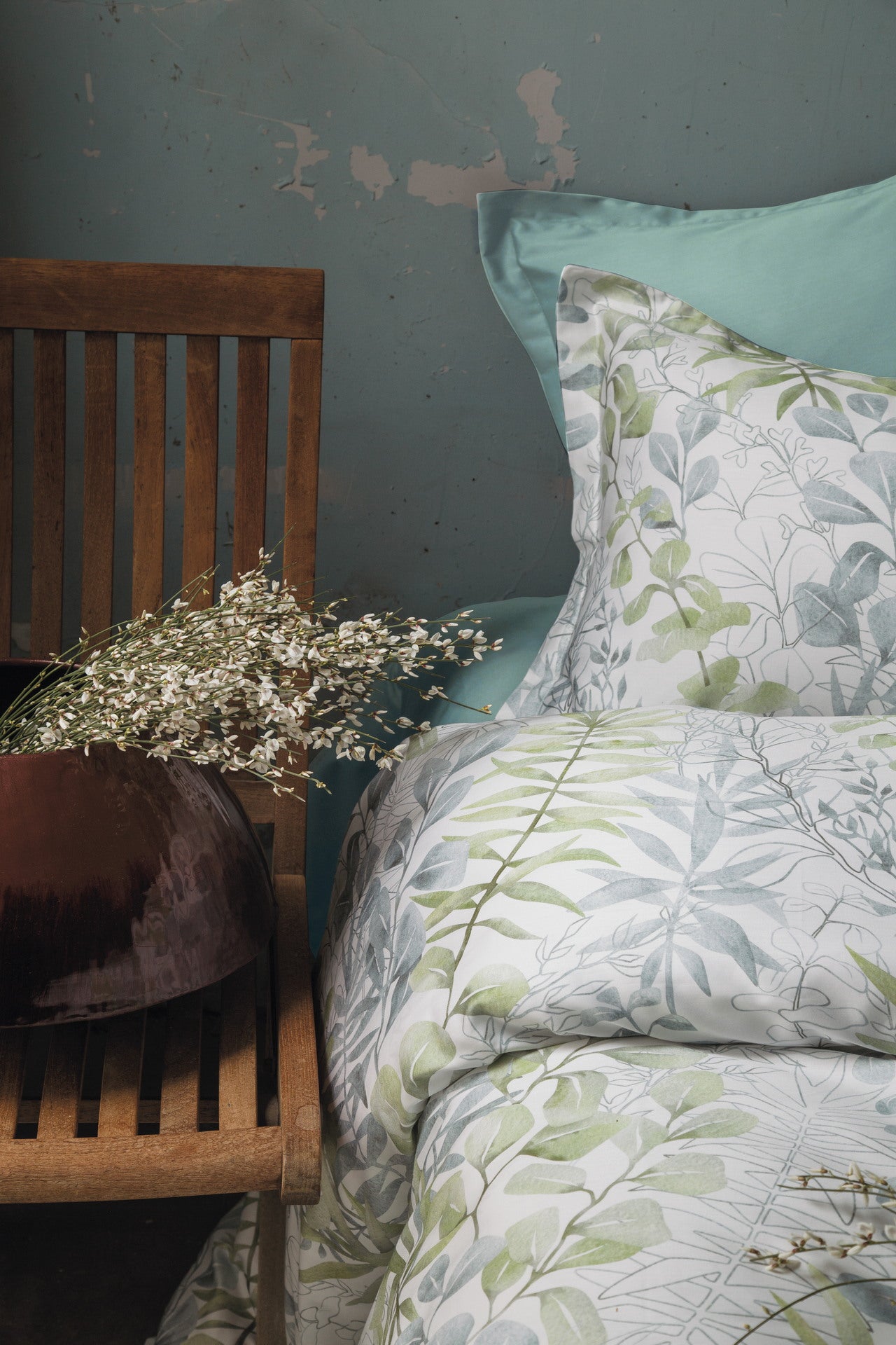 Комплект постільної білизни Issimo Coton Satin 200х220 см Occale Green