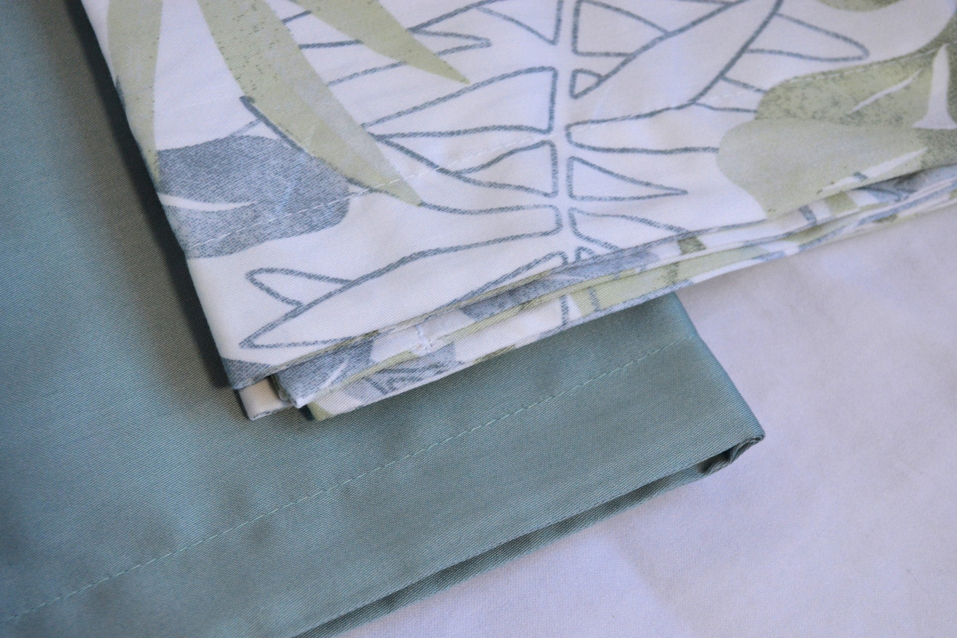 Комплект постільної білизни Issimo Coton Satin 200х220 см Occale Green