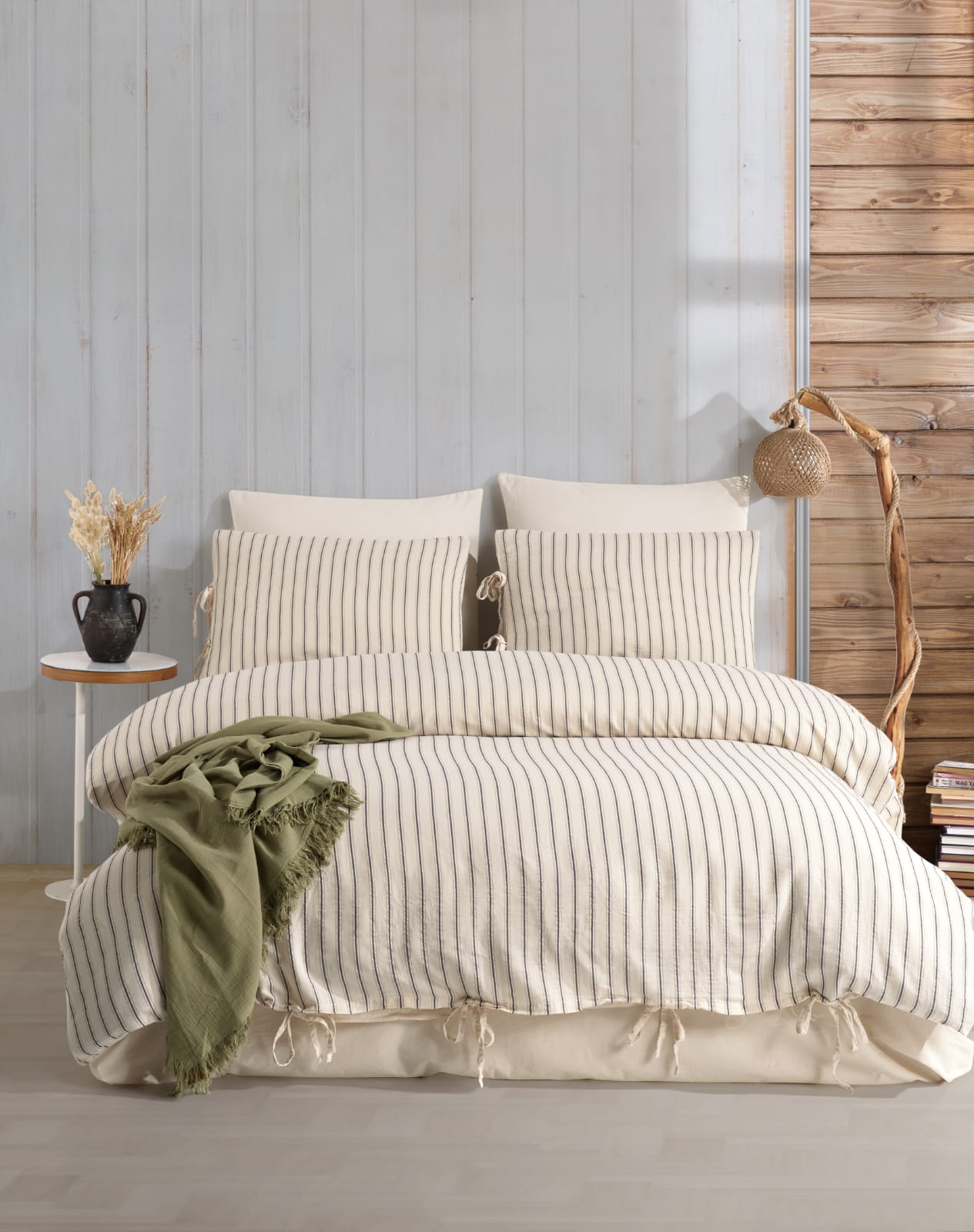 Постільна білизна Turkiz Naturel 200 х 220 см Olive