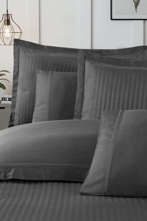 Постільна білизна La Romano Mona Premium Satin 300TC 200×220см  Orcella Grey