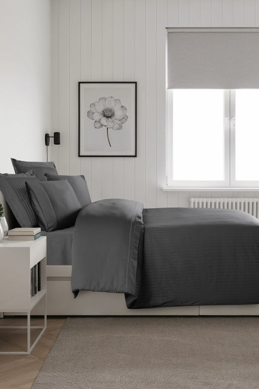 Постільна білизна La Romano Mona Premium Satin 300TC 200×220см  Orcella Grey