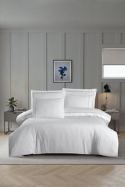 Постільна білизна La Romano Mona Premium Satin 300TC 200×220см  Orcella White