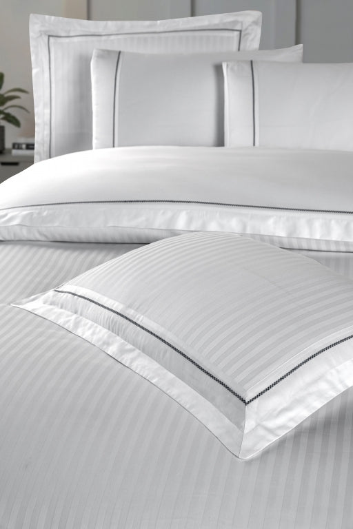 Постільна білизна La Romano Mona Premium Satin 300TC 200×220см  Orcella White