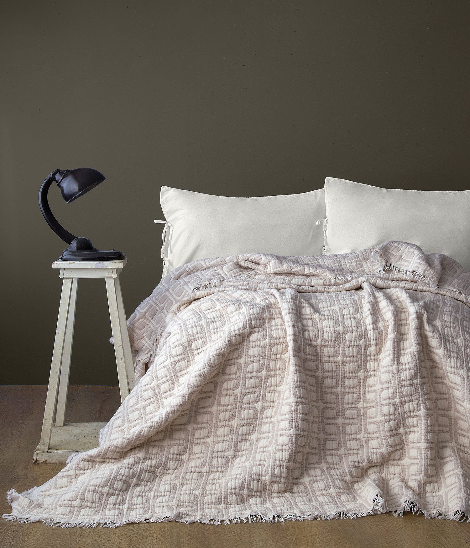 Муслінове покривало Issimo Perge  220 х 240 см. Beige