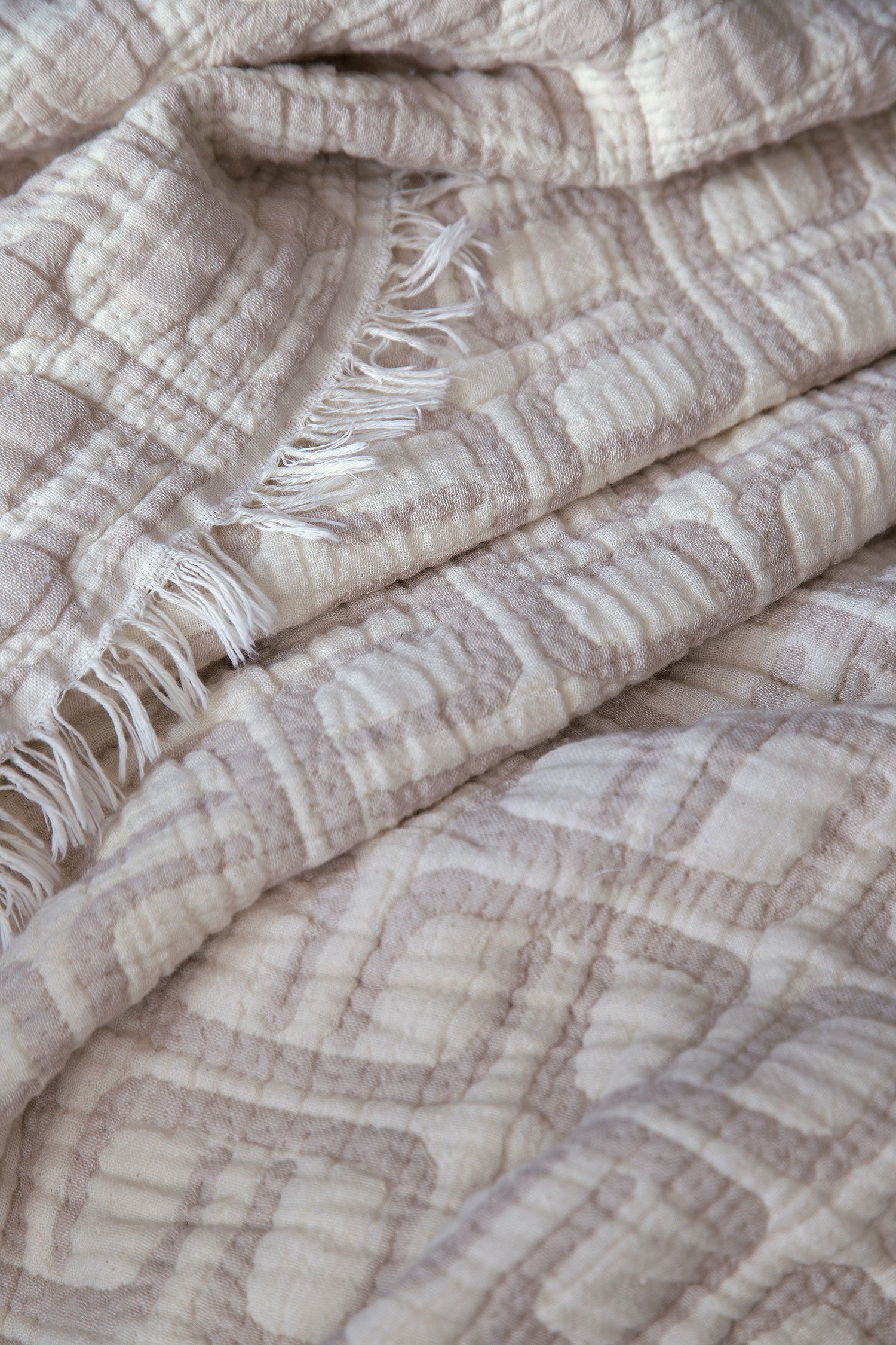 Муслінове покривало Issimo Perge  220 х 240 см. Beige
