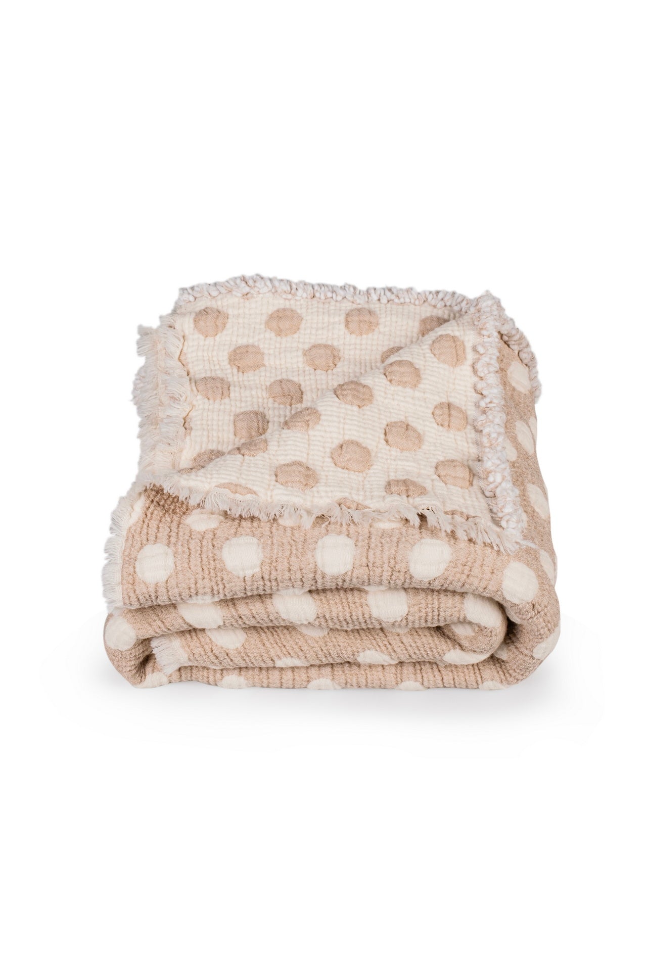 Муслінове покривало Saheser Baby 110 х 120 см. Pount Bej