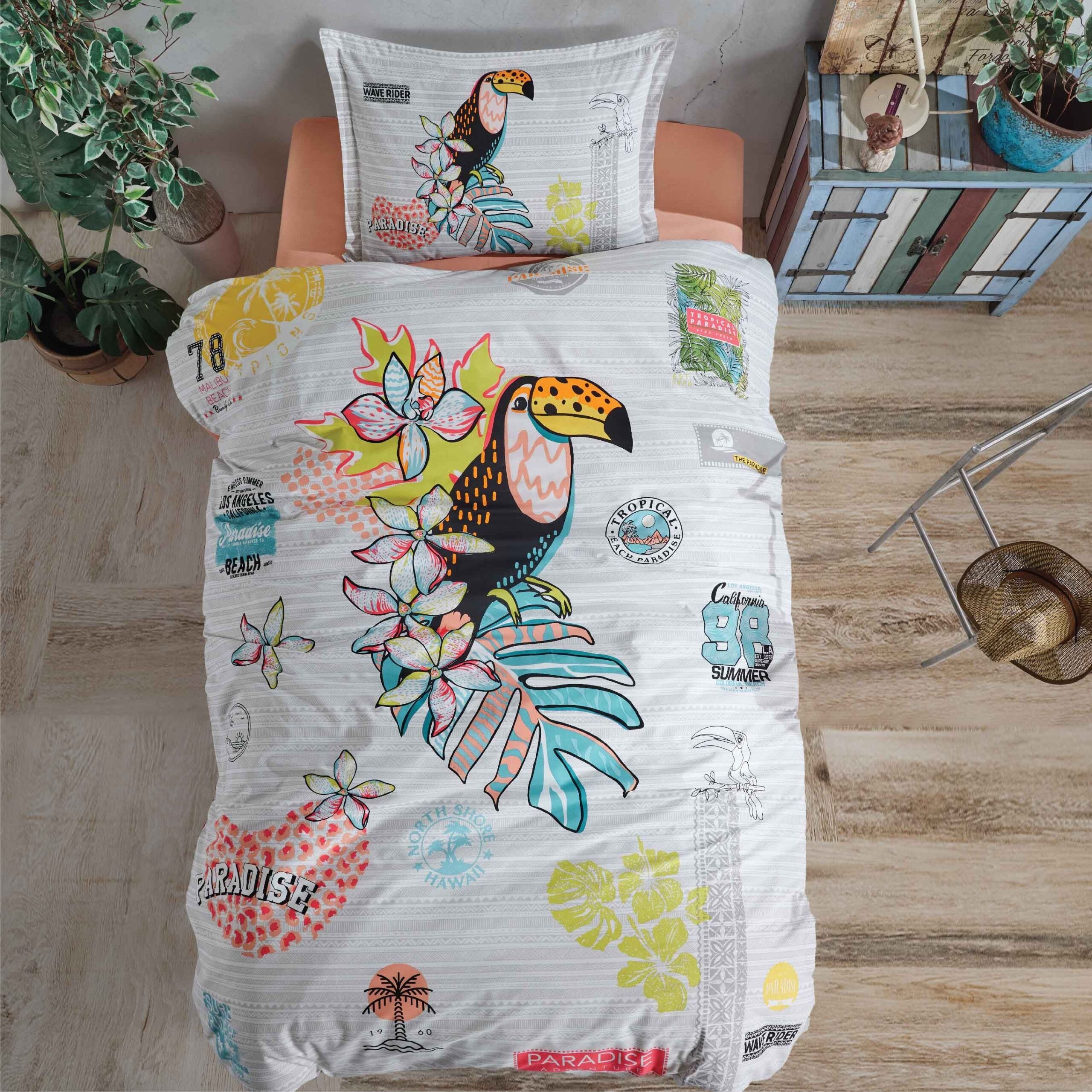 Постільна білизна Clasy Ranforce 160х220 Paradise