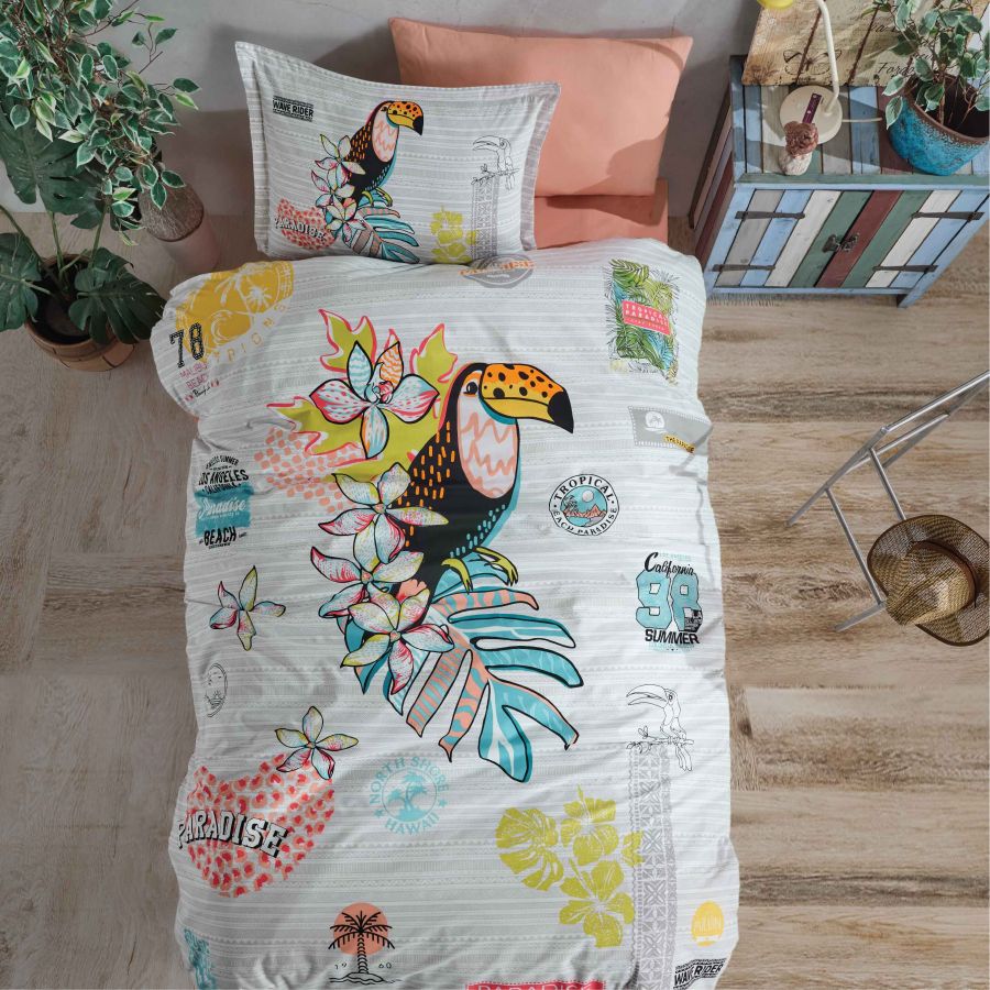 Дитяча постільна білизна Сlasy Ranforce 160х220 Paradise