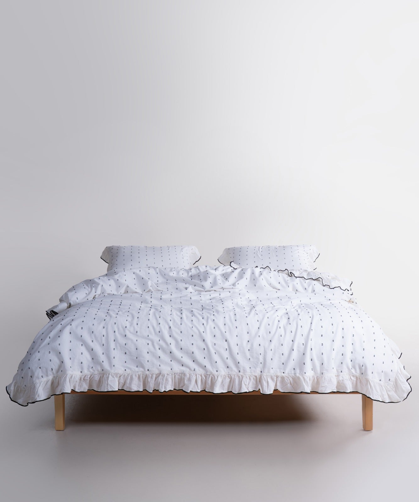Постільна білизна Limasso Exclusive Pas a Pas 200 х 220 см Snow White
