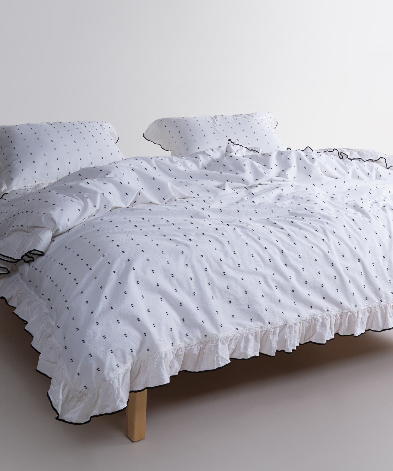 Постільна білизна Limasso Exclusive Pas a Pas 200 х 220 см Snow White