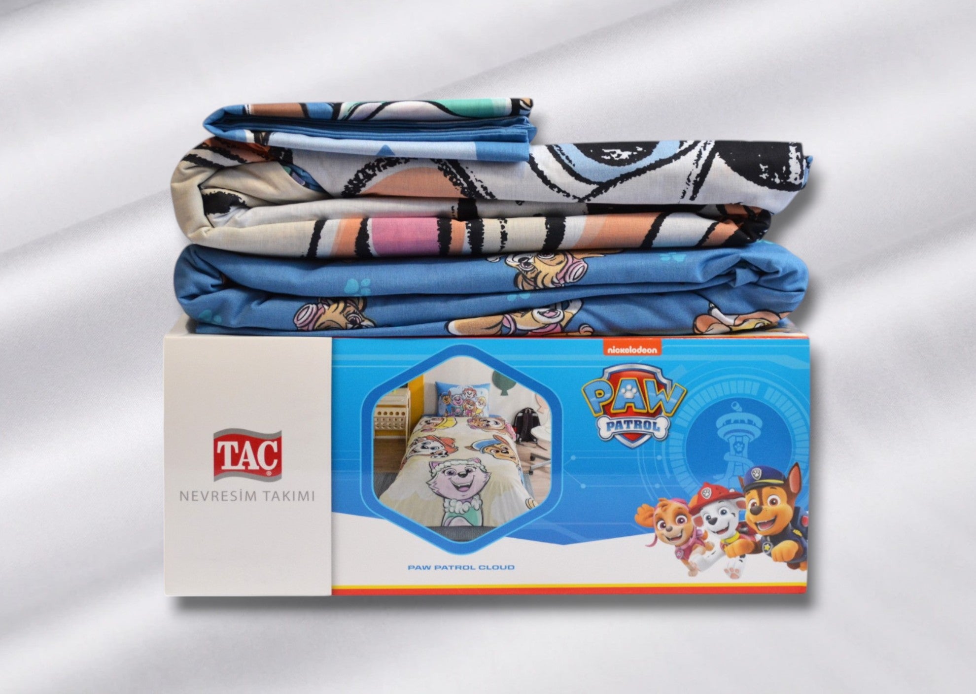 Постільна білизна TAC Disney 160×220 см Paw Patrol Cloud