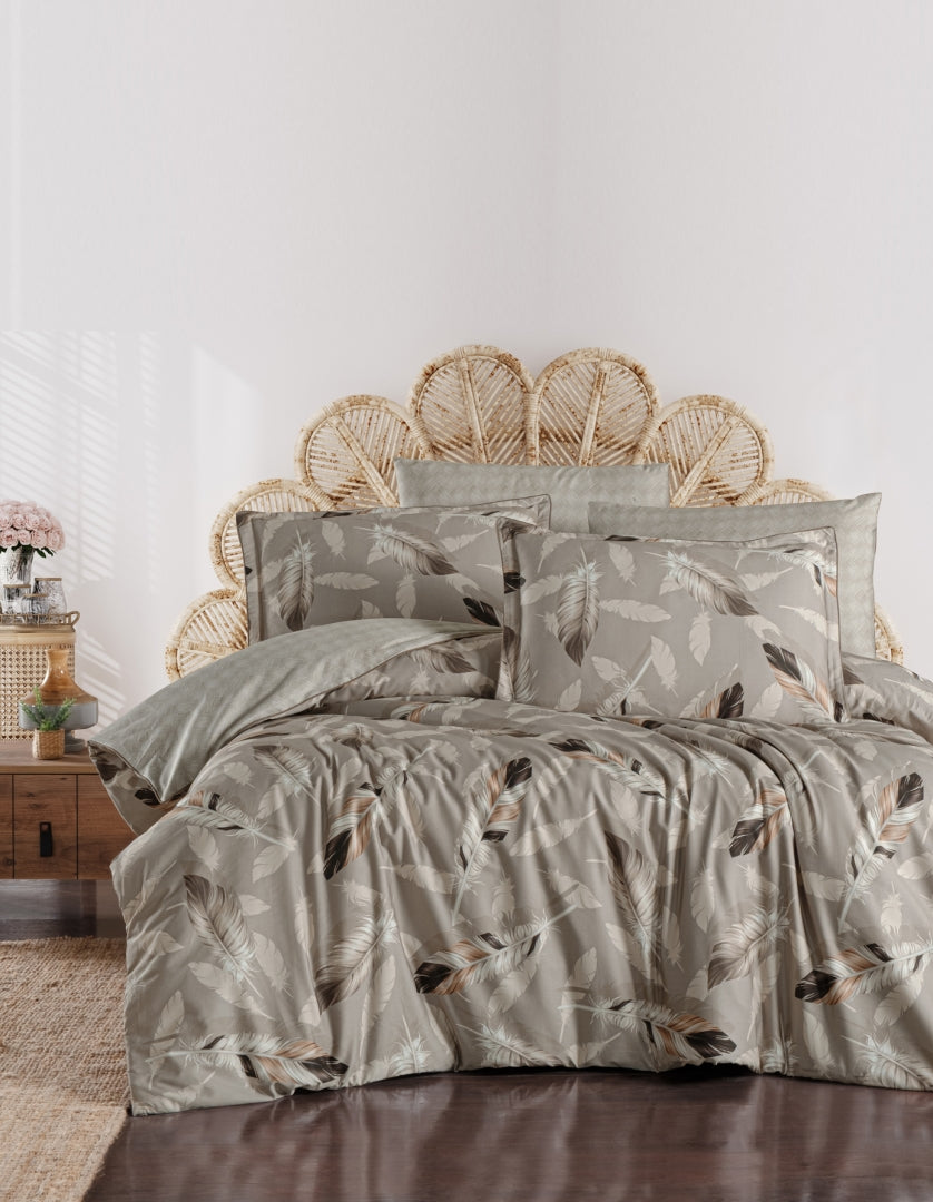 Постільна білизна La Romano Premium Satin 200×220 см Perla Wind