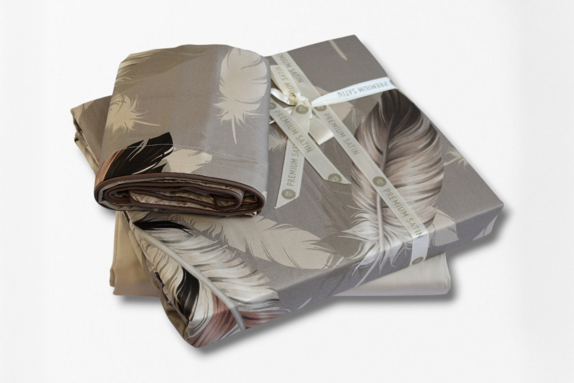 Постільна білизна La Romano Premium Satin 200×220 см Perla Wind