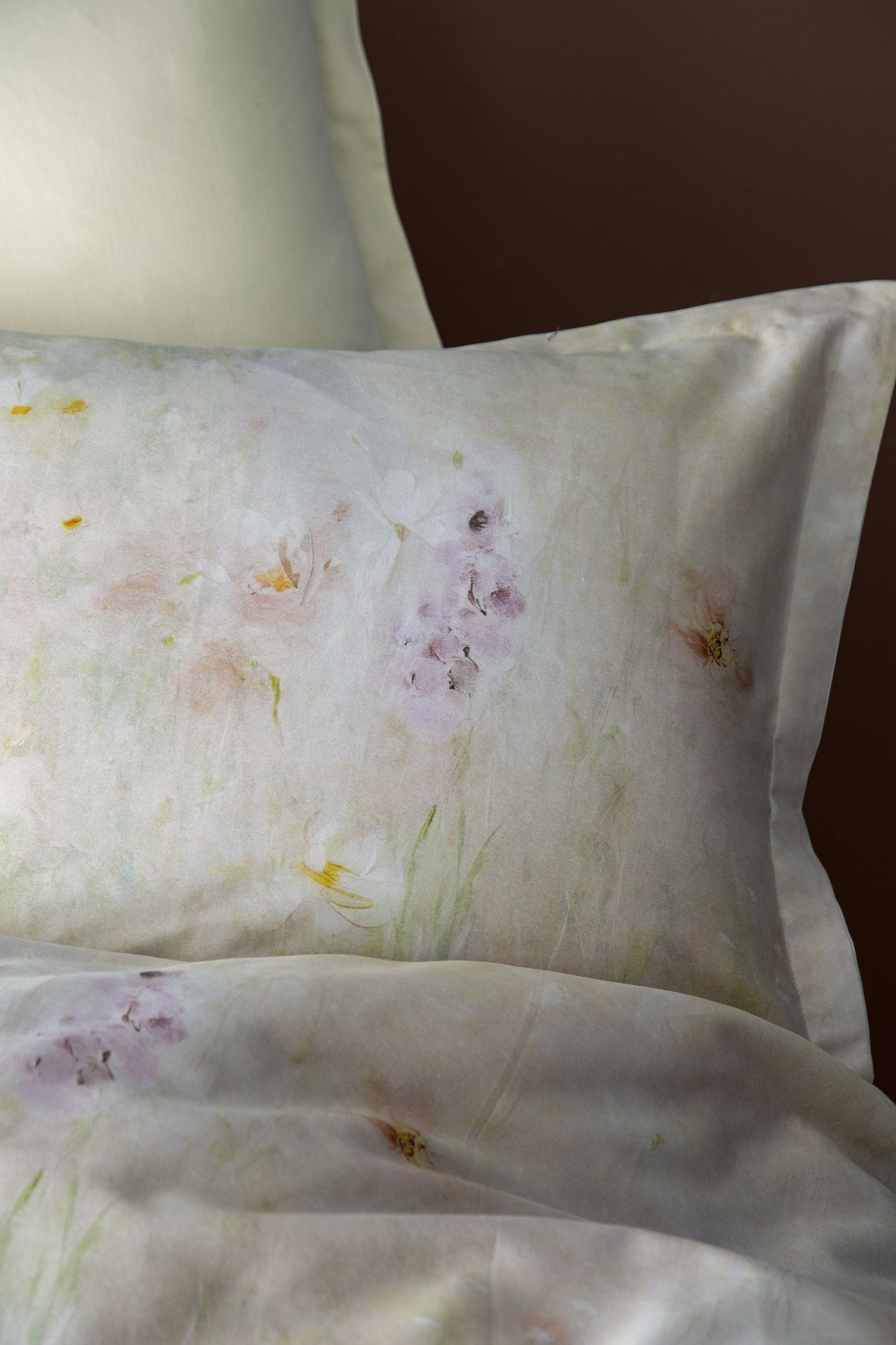 Комплект постільної білизни Issimo Digital Satin 300 TC 200х220 см  Pietra