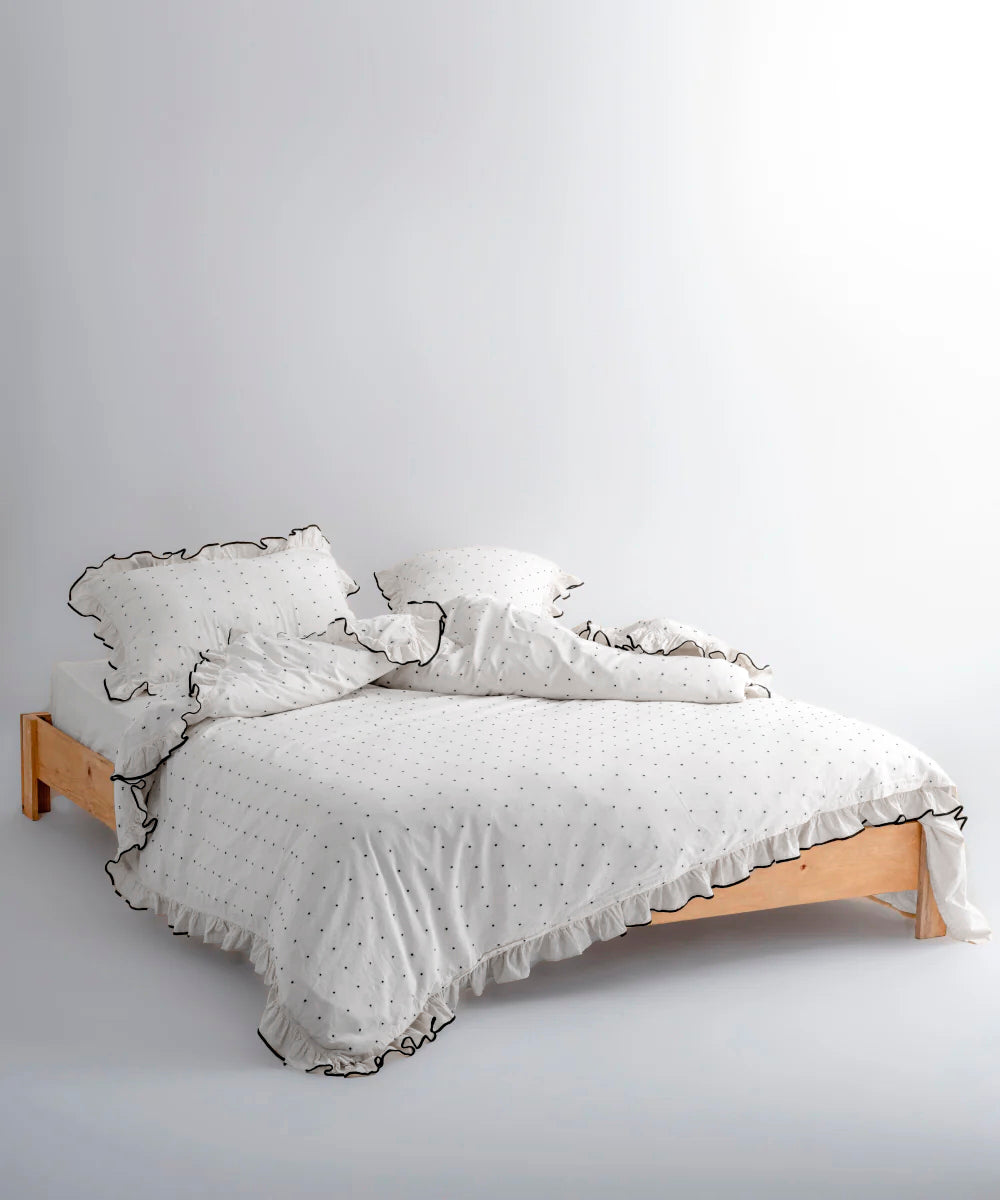 Постільна білизна Limasso Exclusive Point 160 х 220 см Snow White