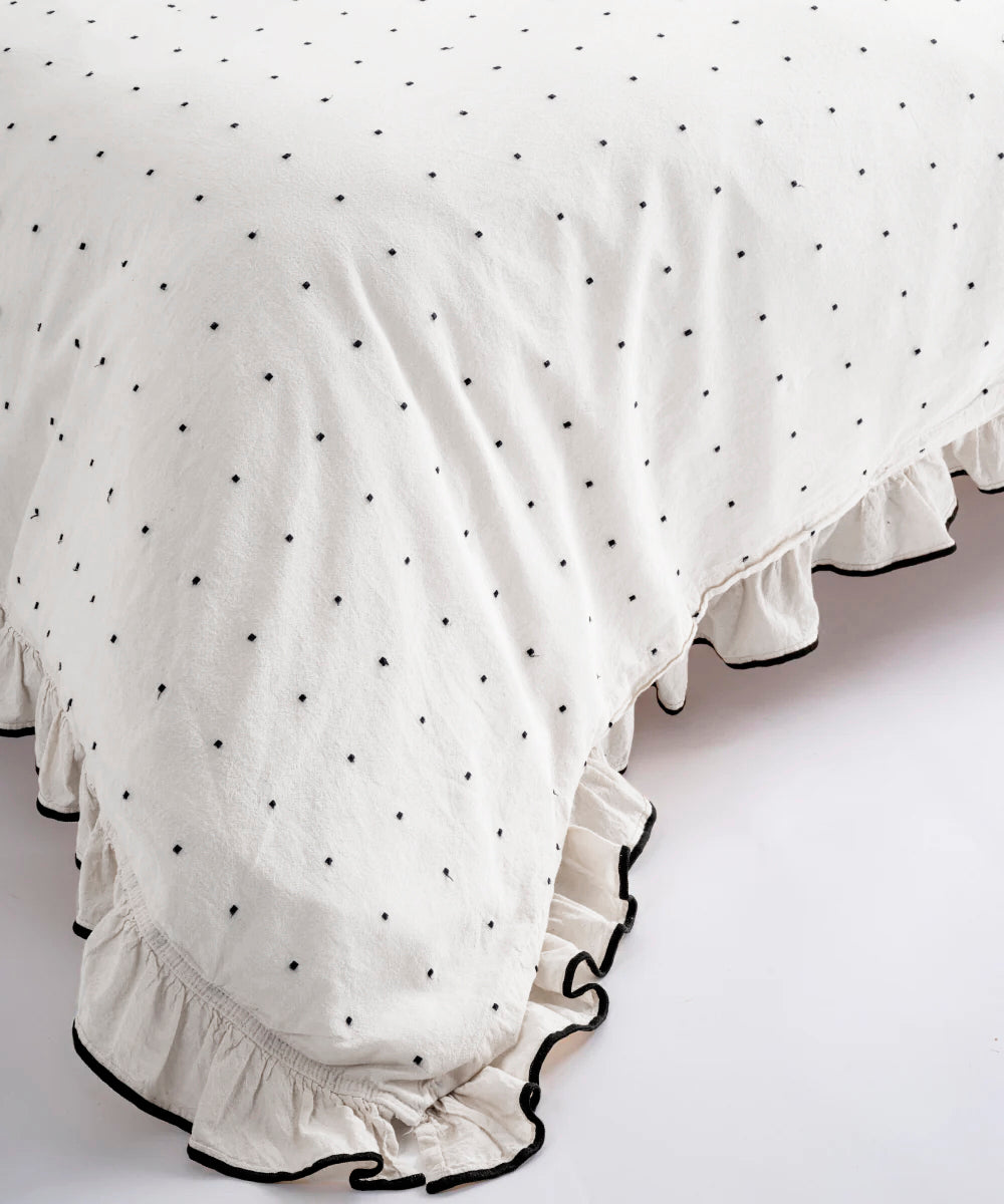 Постільна білизна Limasso Exclusive Point 160 х 220 см Snow White
