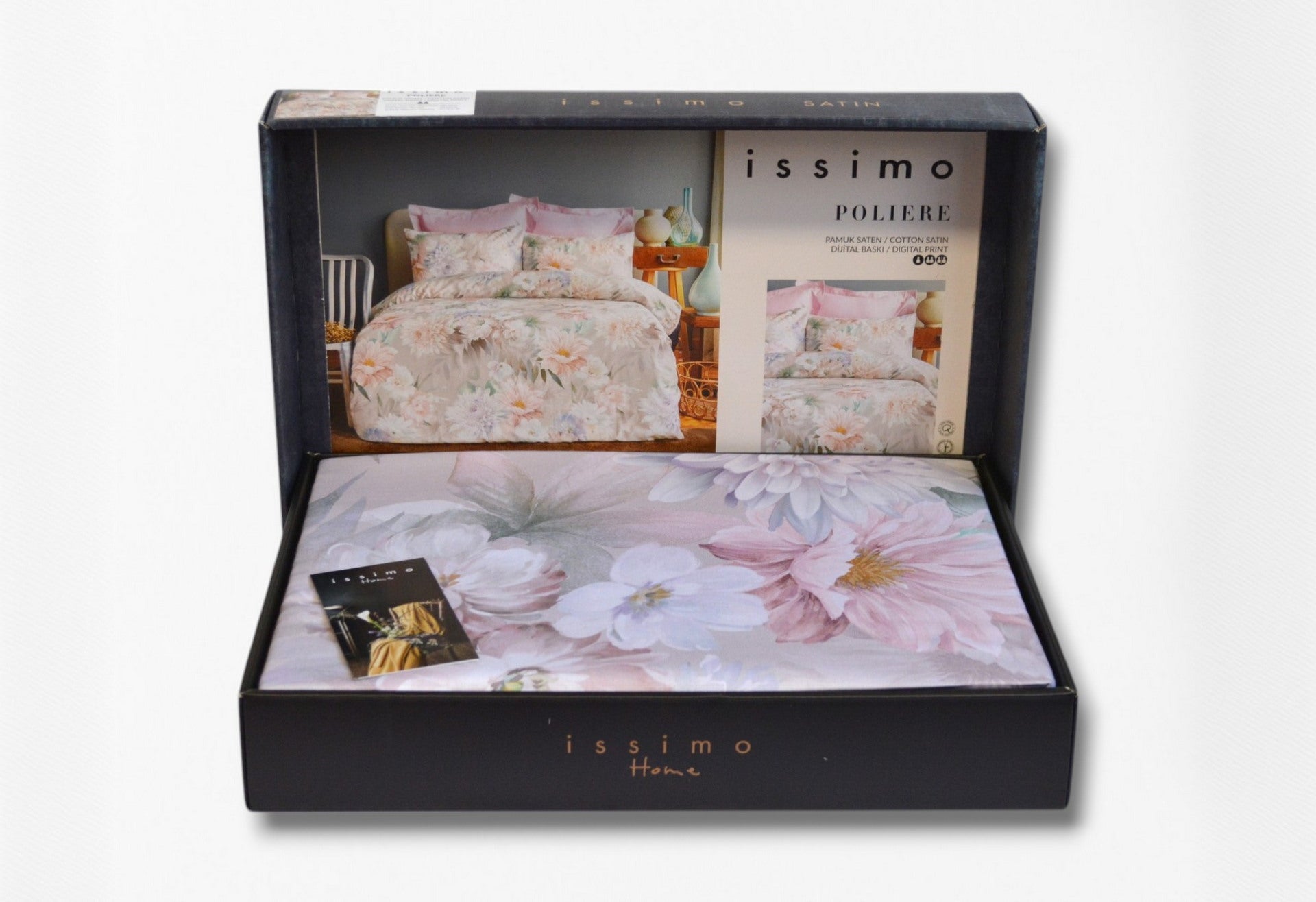 Комплект постільної білизни Issimo Digital Satin 200х220 см Poliere