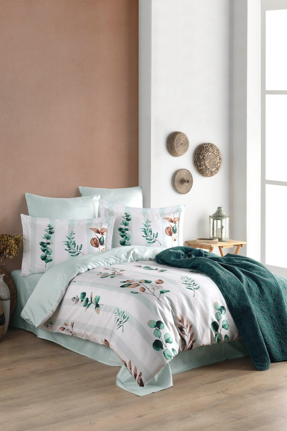 Постільна білизна Prima Casa Exclusive Satin 200х220 Vicanze Yesil