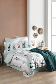 Постільна білизна Prima Casa Exclusive Satin 200х220 Vicanze Yesil