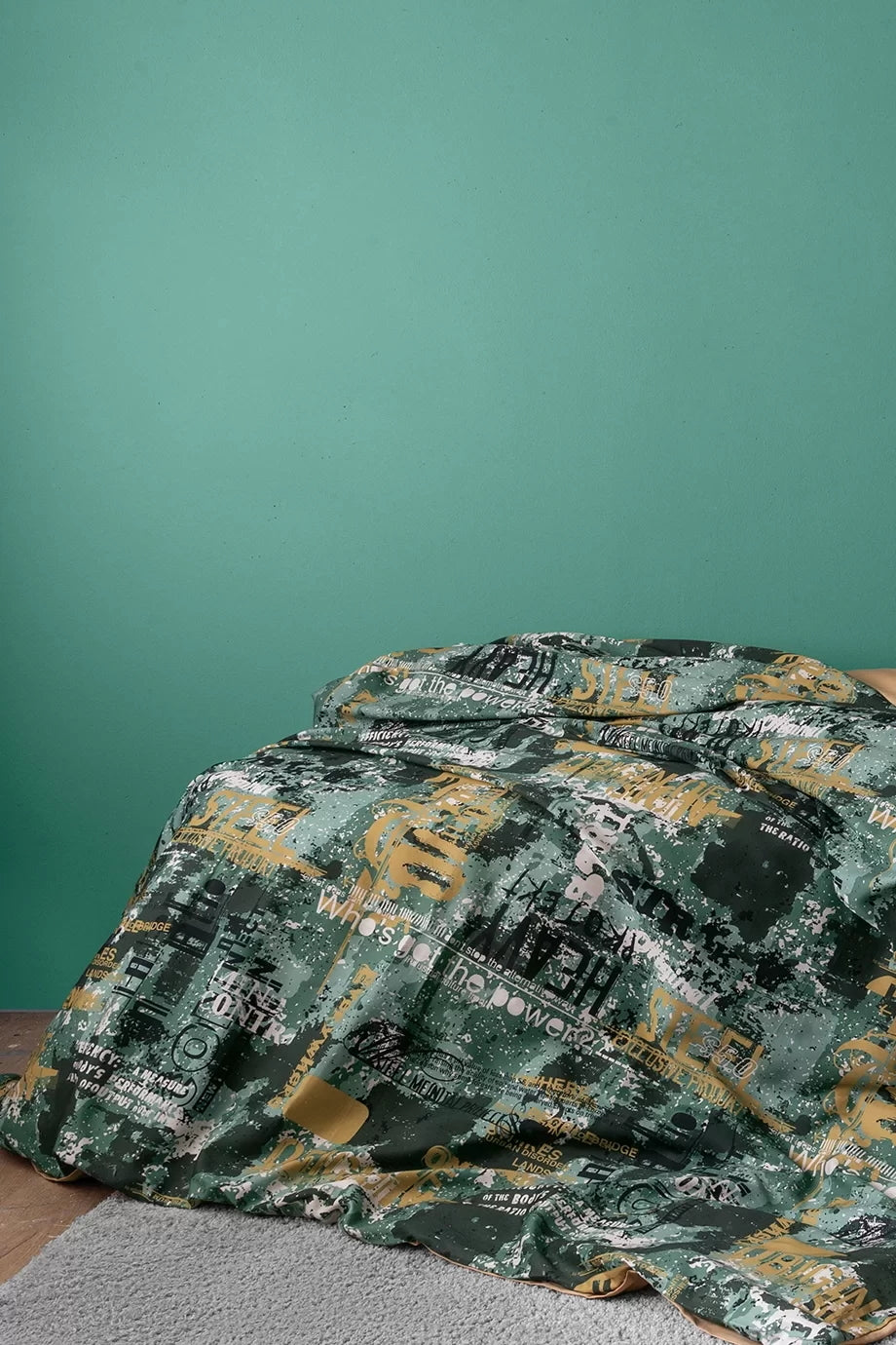 Комплект постільної білизни Issimo Digital Satin 160х220 см Rocky