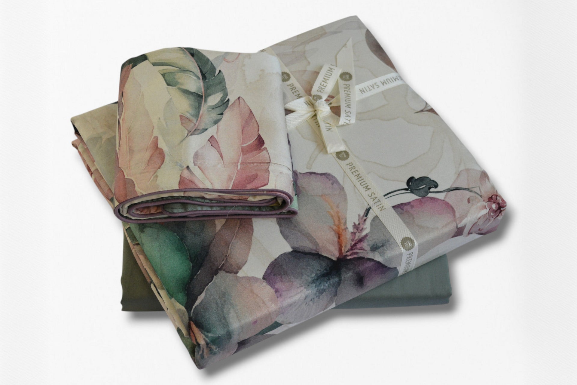 Постільна білизна La Romano Premium Satin 200×220 см Reneta Green