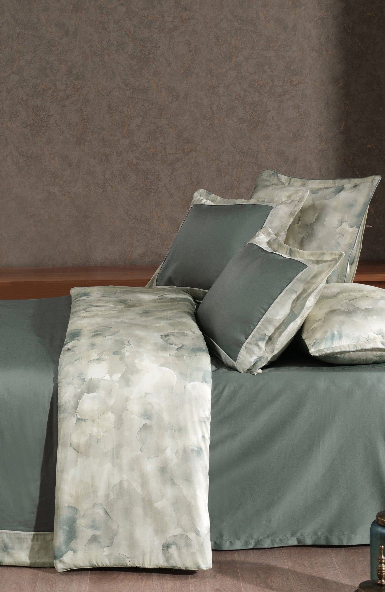 Постільна білизна La Romano Silk Satin 200×220 см Rivano Moonmist