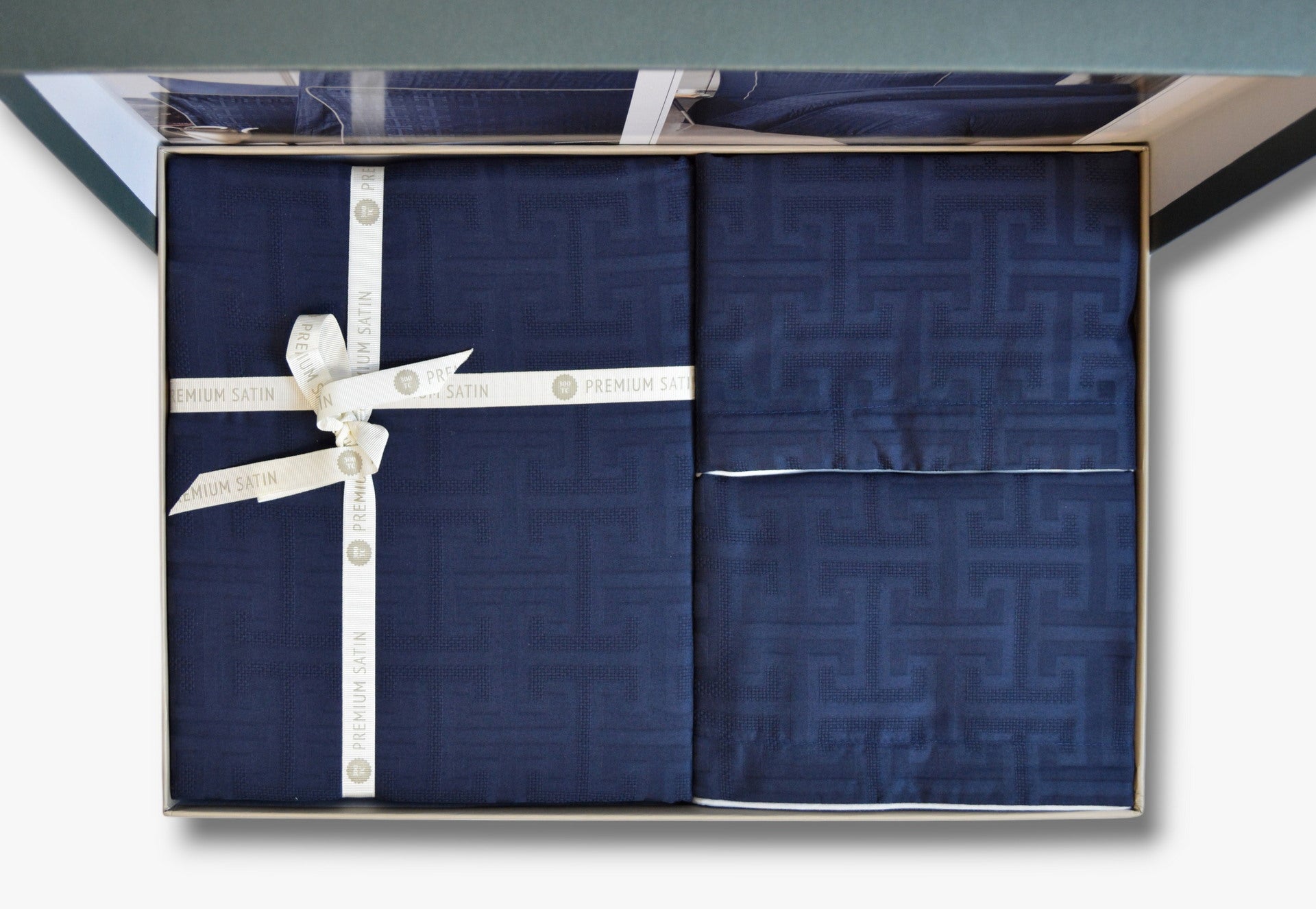 Постільна білизна La Romano Premium Satin 200×220 см Rodel Navy Blue