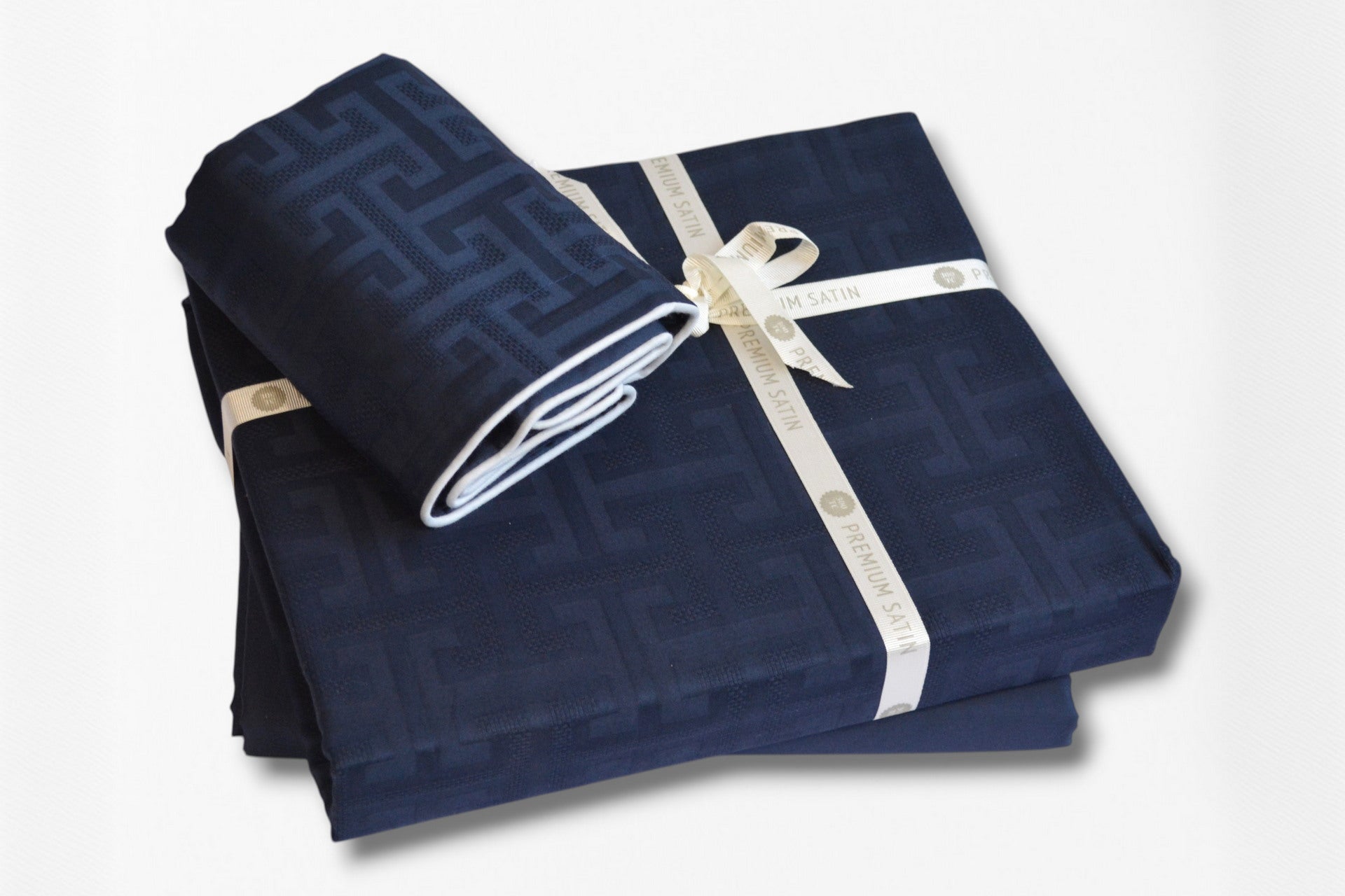 Постільна білизна La Romano Premium Satin 200×220 см Rodel Navy Blue