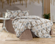 Комплект постільної білизни Kayra Flanel 160x220 см Rose
