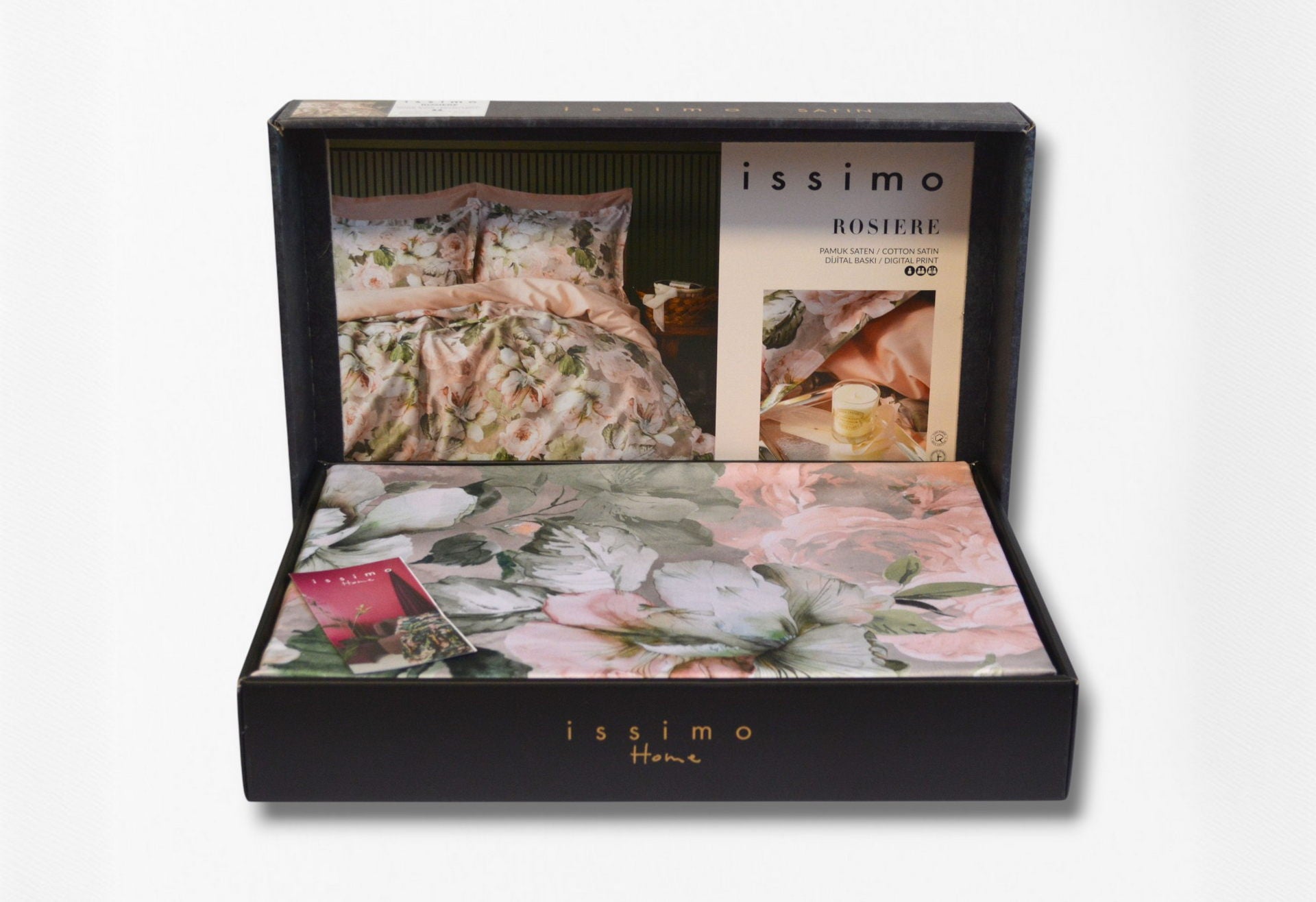 Комплект постільної білизни Issimo Digital Satin 200х220 см Rosiere