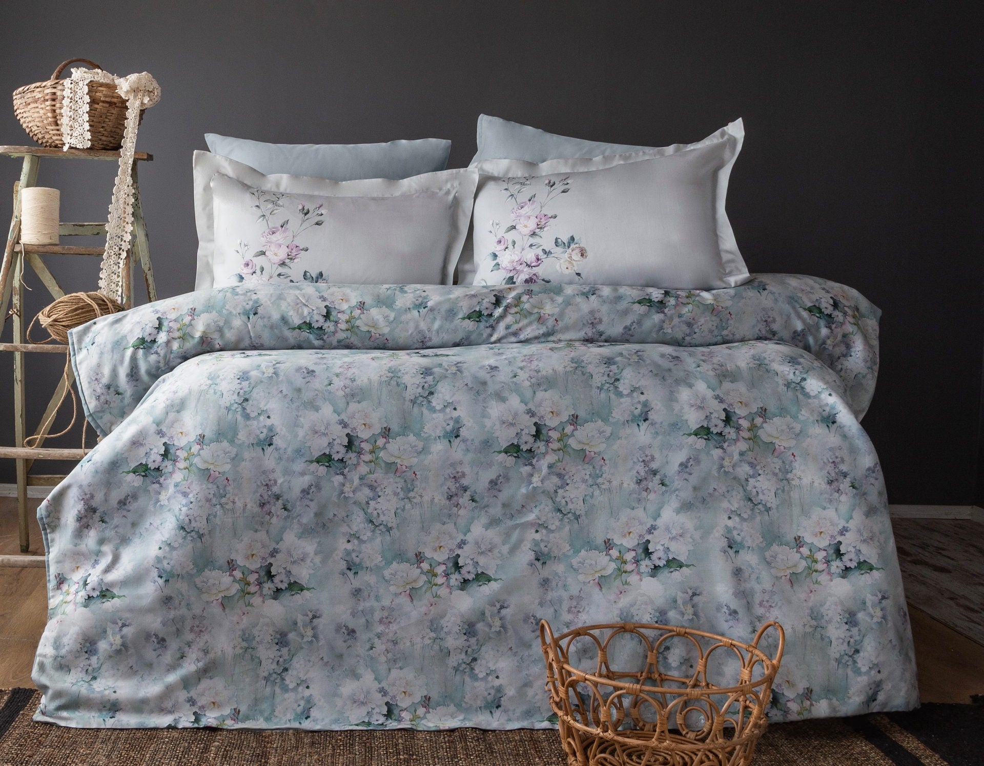 Постільна білизна Pupilla Digital Satin 200 х 220 см Rosy